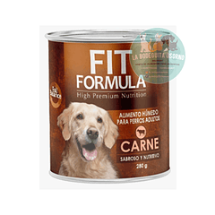 Lata Fit Formula Adulto Carne 280 gr