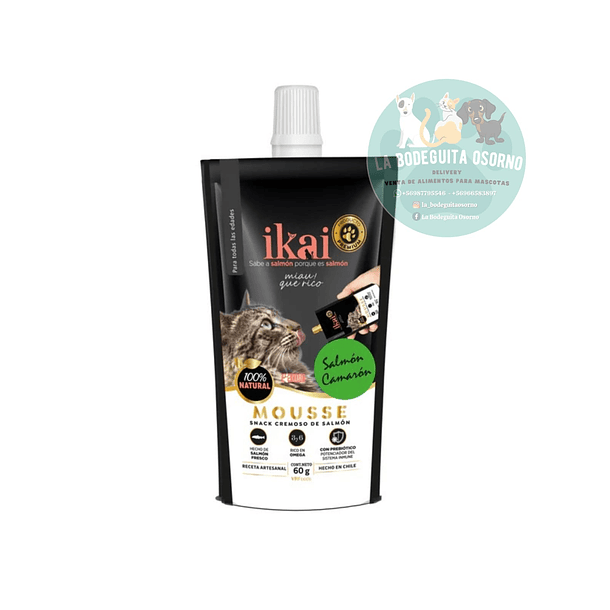 Ikai Mousse Gato 60 gr 3