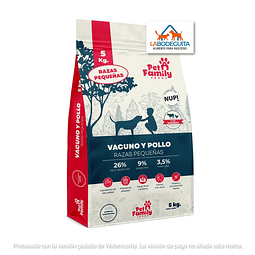 Pet Family Adulto Razas Pequeñas 5kg