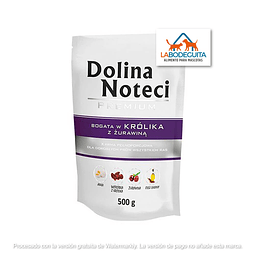 Dolina Noteci Conejo / Arandanos 500 y 800 grs