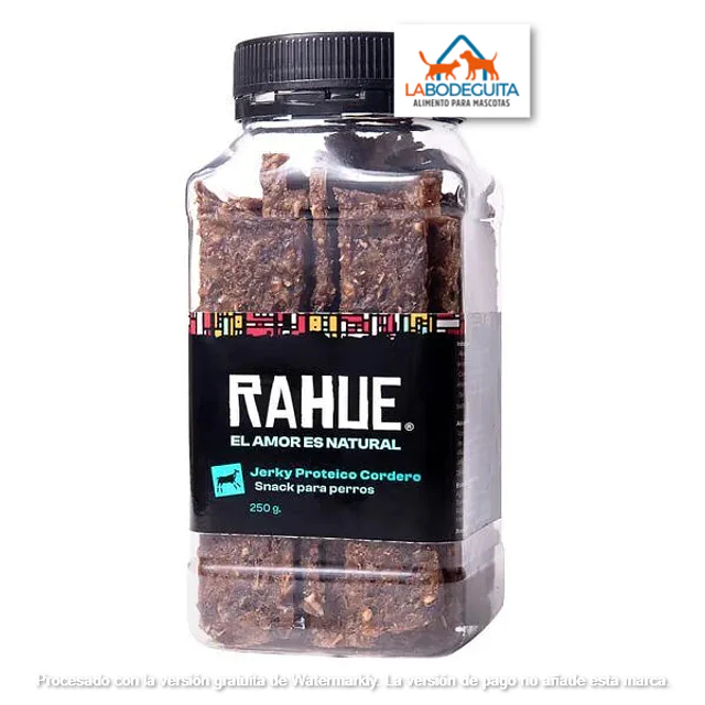 Rahue Snack Jerky Proteico Cordero 250 gr