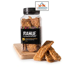 Rahue Snack Jerky Proteico Salmon 250 gr