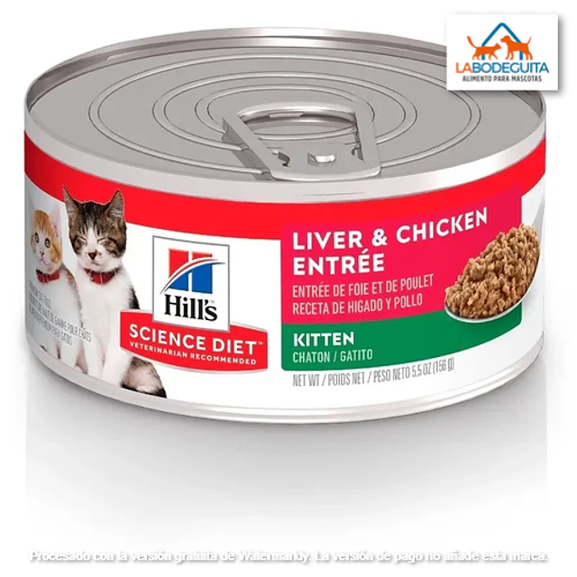 Lata Hills Gatitos Hasta 12 Meses 156 gr