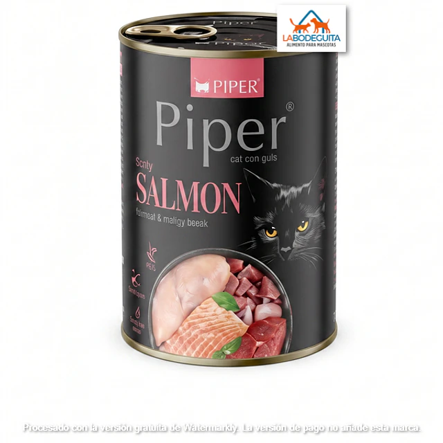 Latas Piper Gatos Nutrición Completa