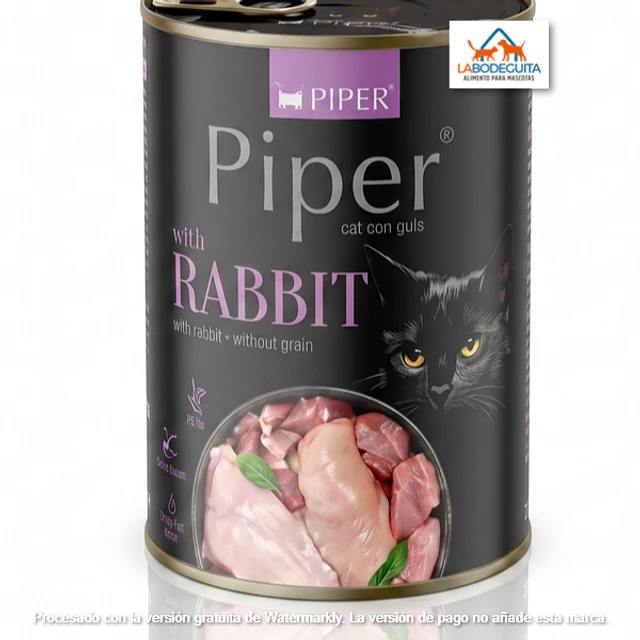 Latas Piper Gatos Nutrición Completa