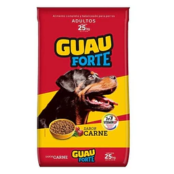 Guau Forte Adultos Sabor Carne 25 kg