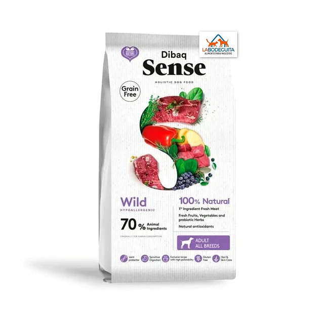Sense Wild Jabalí y Ciervo (Grain Free) – Hipoalergénico Premium