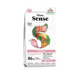 Sense Kitten Pavo y Salmón (Grain Free) – Hipoalergénico Premium para Gatitos