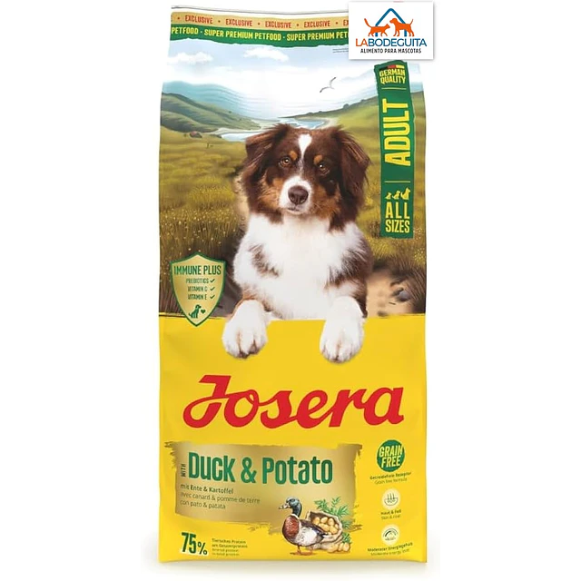 Josera Grain Duck & Potato 12,5 kg (ente&kartoffell)
