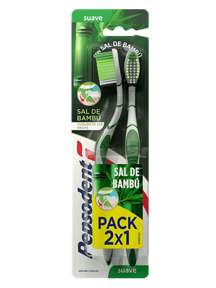 Pack Cepillo Dental Pepsodent Bambu 2und