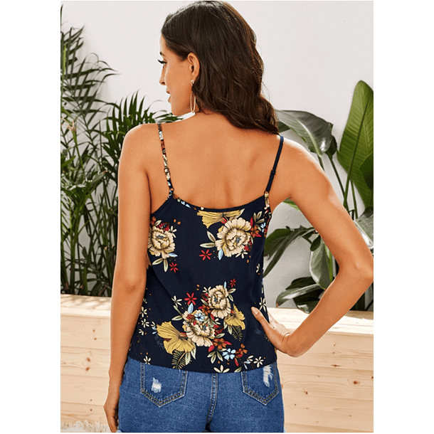 BLUSA AZUL FLOR 2