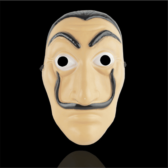 Máscara de La Casa de Papel / Salvador Dalí