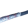 Cuchillo con sangre