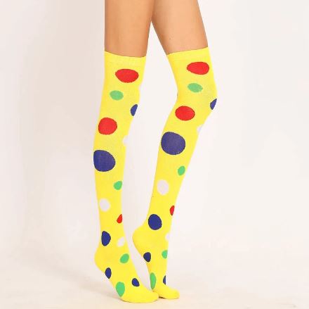 Medias payasa/muñeca
