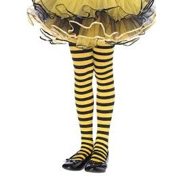 Pantys Rayadas Negro con Amarillo -  Abeja