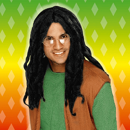 Peluca Rasta - Bob Marley