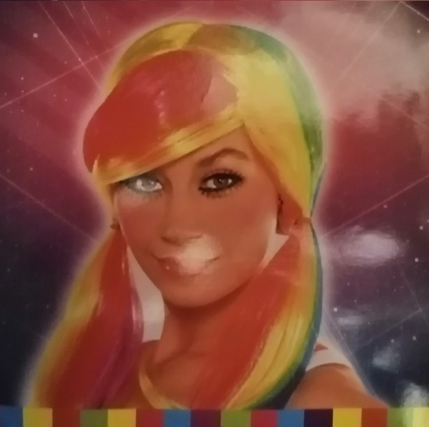 Peluca Arco Iris