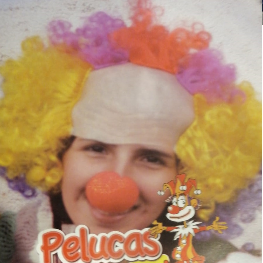 Peluca Payaso Calva