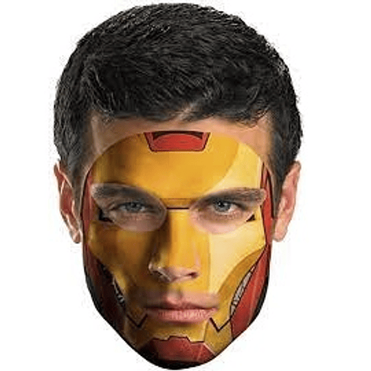 Tatoo Máscara Iron Man