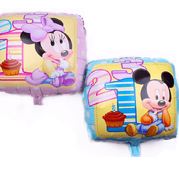 GLOBOS Baby Minnie y Mickey