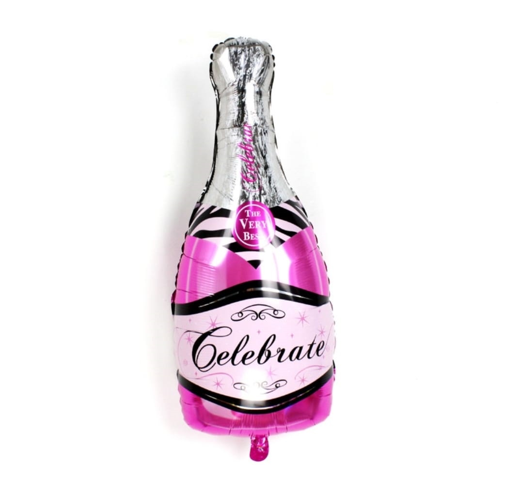 GLOBO  Botella de Champagne
