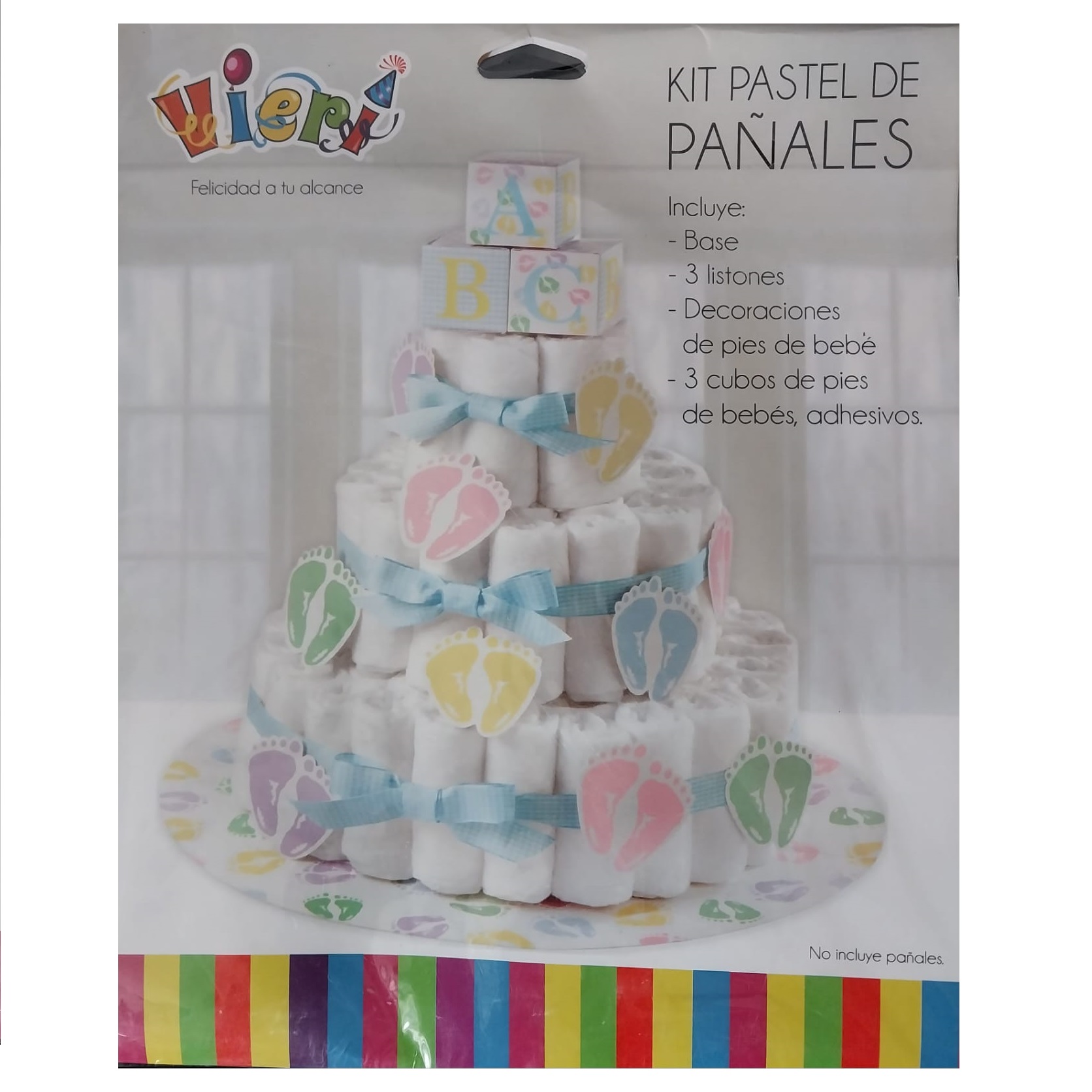 SET decorar PASTEL DE PAÑALES