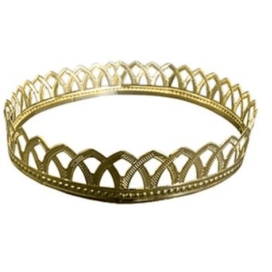 Corona metálica tipo Medieval