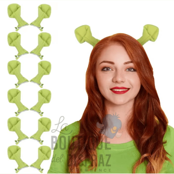 Cintillo / Cachos Shrek - Fiona 1