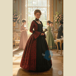 ARRIENDO Vestido Estilo Bridgerton / Dama Antigua TS/M