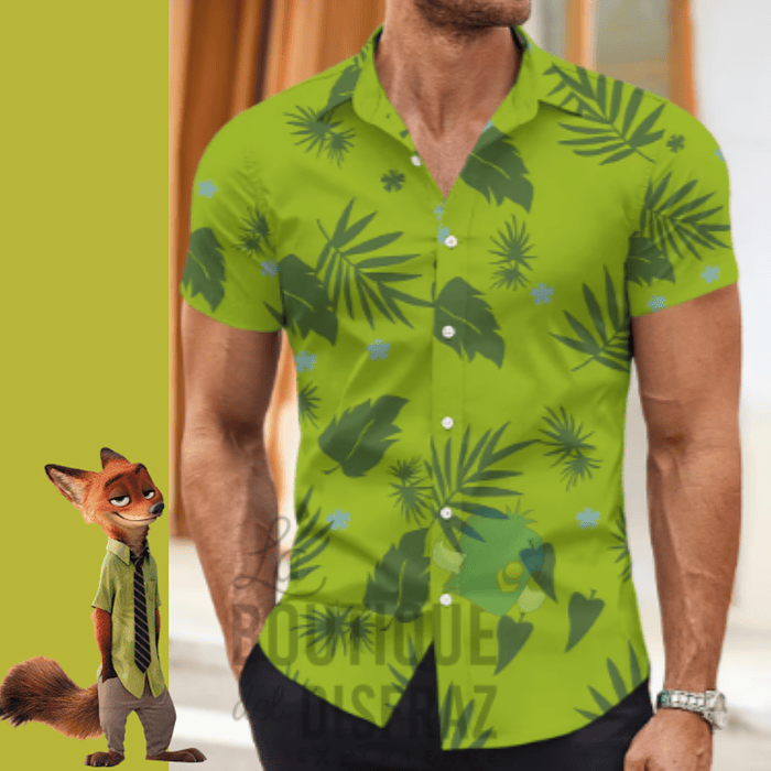 Camisa talla L/XL estilo Nick Wilde - Zootopia