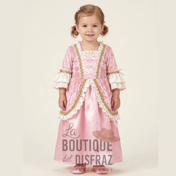 Arriendo Princesa / Dama Antigua talla 2-3