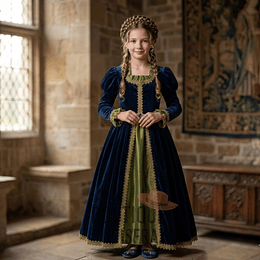 ARRIENDO Dama Antigua talla 8-10