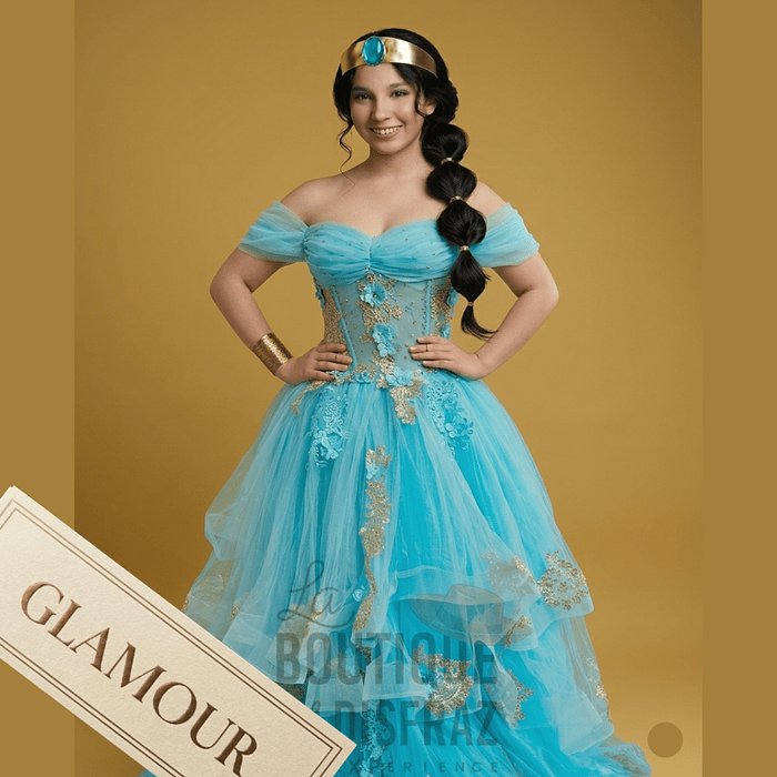 ARRIENDO Vestido Quinceañera / Jazmín glamour - Aladino 1