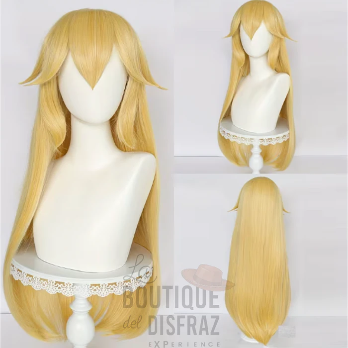 ARRIENDO Peluca estilo Princesa Peach