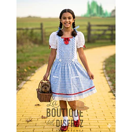 ARRIENTO Dorothy talla 10/12 - El Mago de Oz 