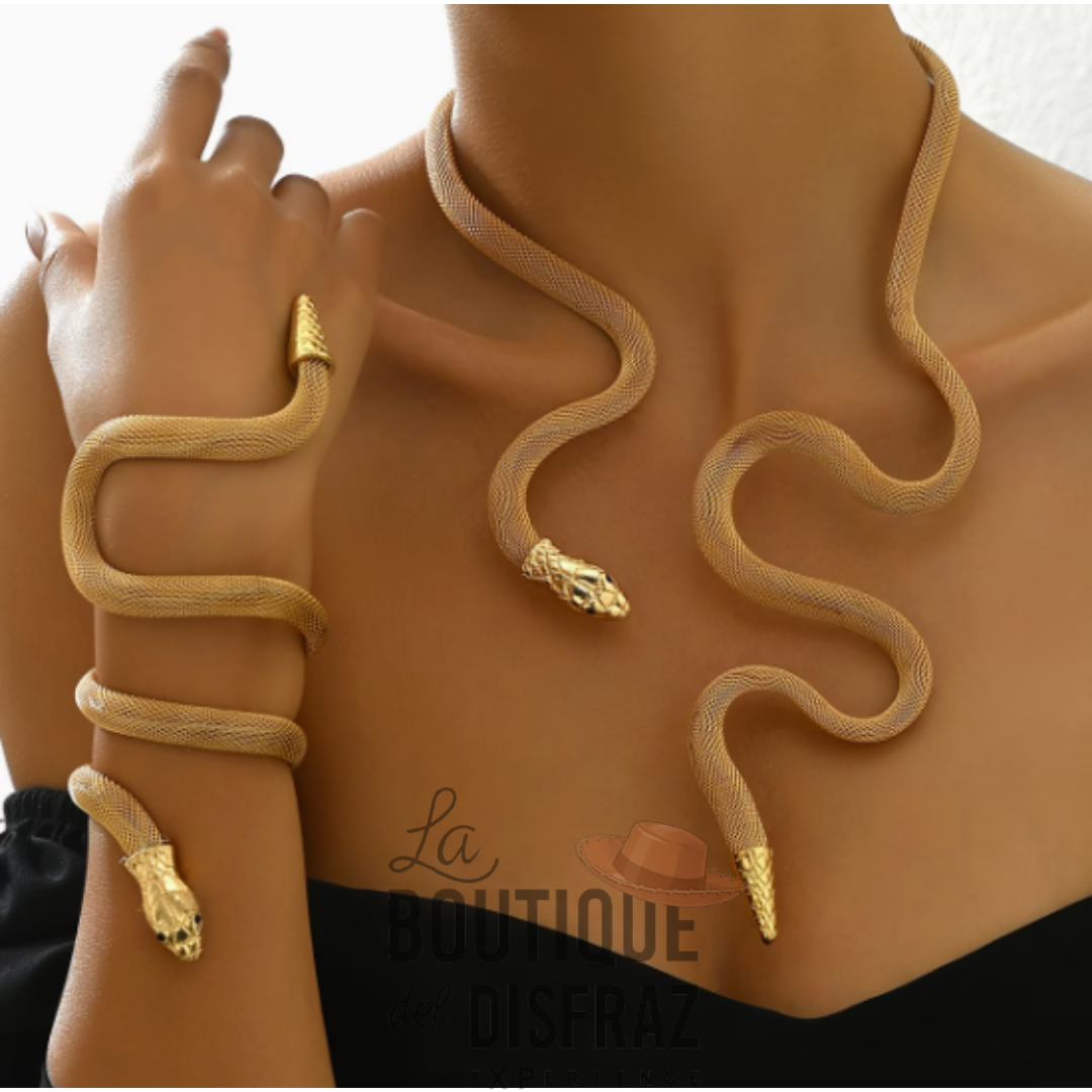 Set Joyas Medusa