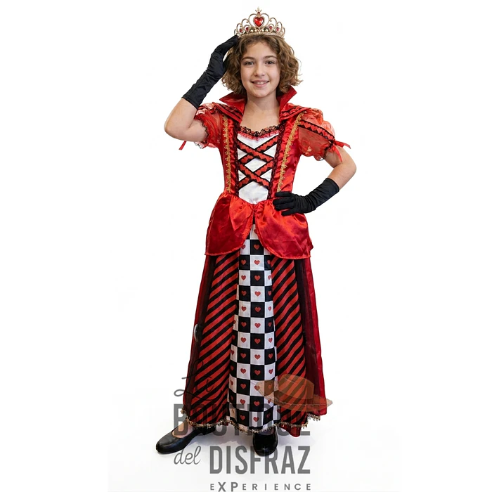 ARRIENDO Reina de Corazones talla 14/16 - Alicia en el País de las Maravillas