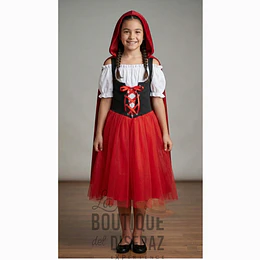 ARRIENDO Caperucita Roja  talla 12/14