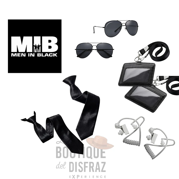 SET Hombres de Negro -  MIB (8 piezas)