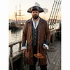 ARRIENDO Capitán / Pirata de Lujo - Abrigo Efecto Cuero Envejecido 2