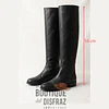 ARRIENDO Botas altas negras mujer. Estilo Gata con Botas / Pirata -  Nro. 38/39 2