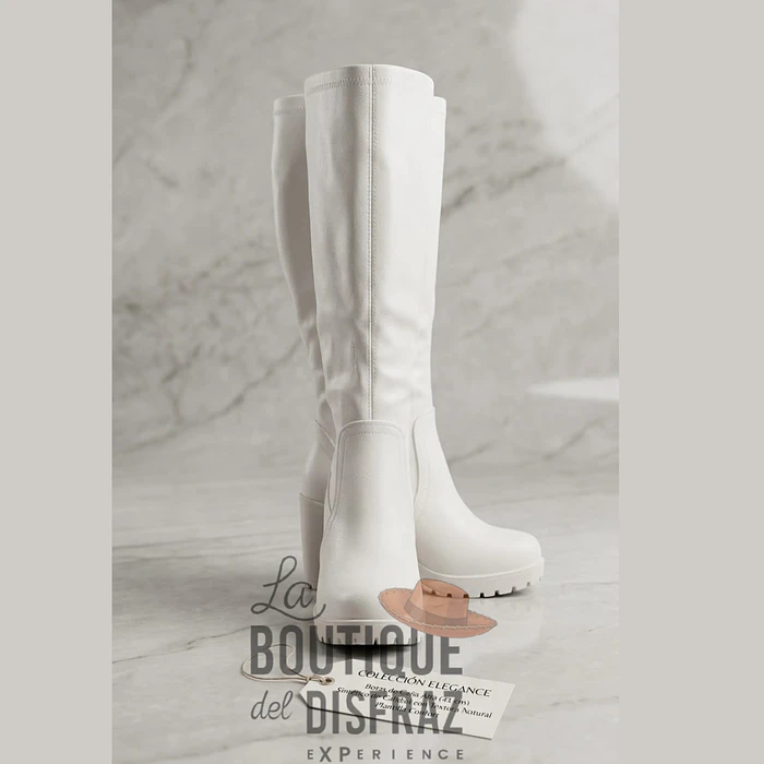 ARRIENDO Botas Altas Blancas (41 cm) 1