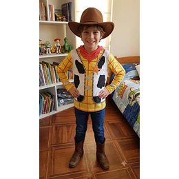 Polera de Vaquero Estilo Woody para Niños - Toy Story