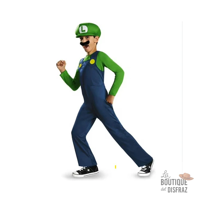 Disfraz de Luigi para Niño | Super Mario Bros