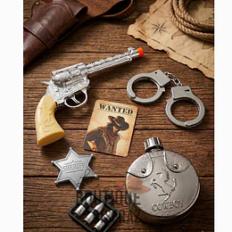 Set Completo de Accesorios de Vaquero - Sheriff del Oeste