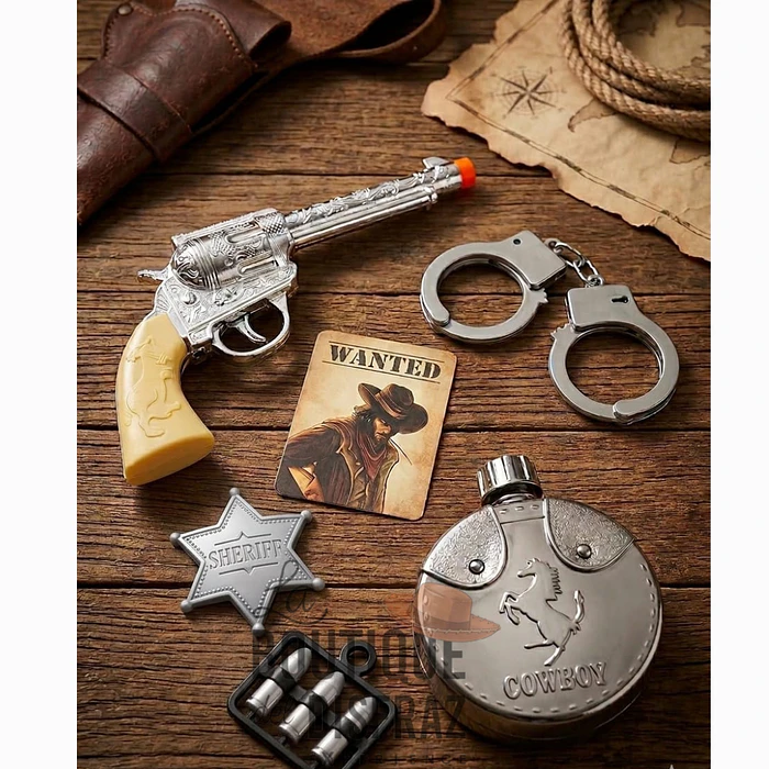 Set Completo de Accesorios de Vaquero - Sheriff del Oeste