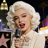 Peluca Rubia Estilo Clásico - Icono Hollywood (Marilyn) 1
