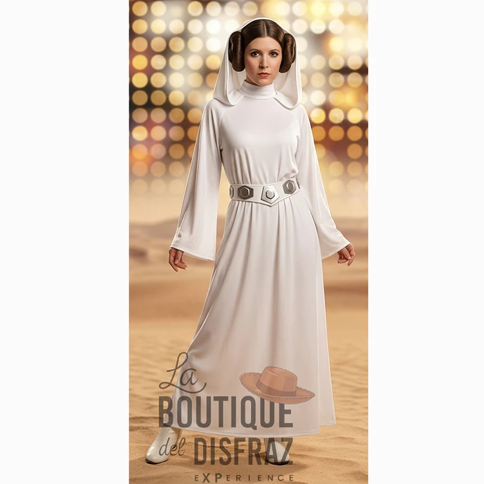 Arriendo de Disfraz Princesa Leia / Edición Estilo Galáctico - Star wars