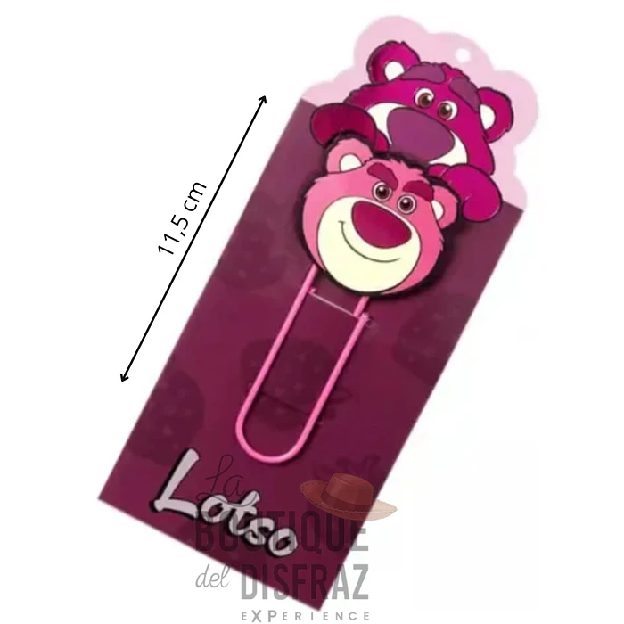 Clip Decorativo Grande Lotso (11,5 cm) - Toy Story