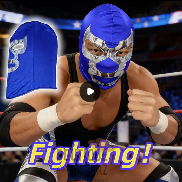 Máscara de Luchador Libre - Versión Económica para Disfraces